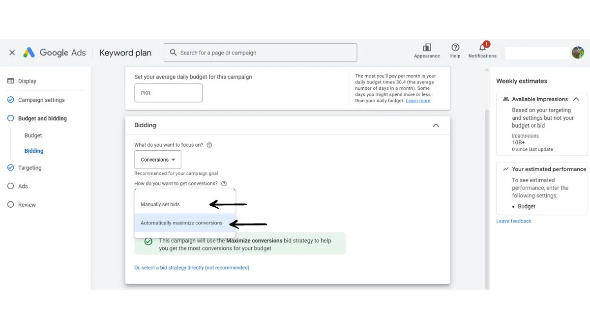 Bidding Strategy Optimization