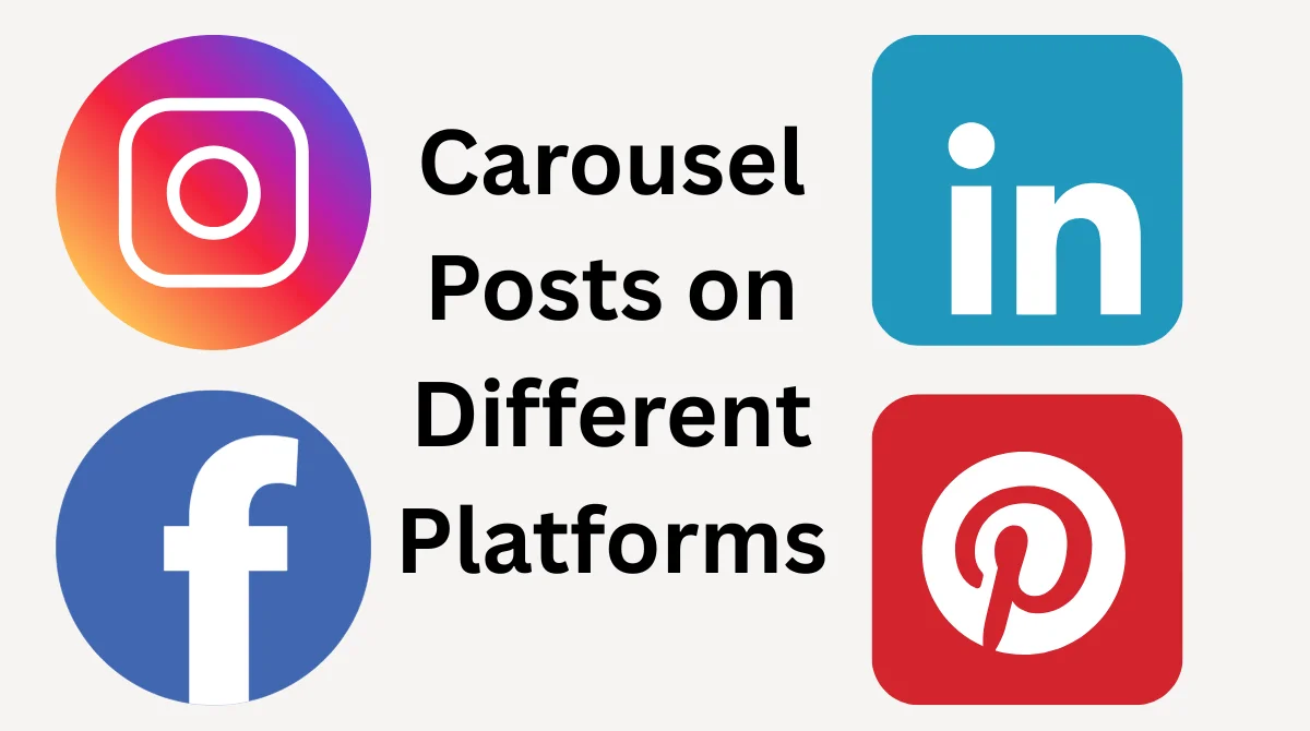  Carousel posts on social platforms.
