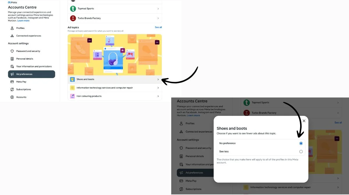 Disable Personalized Advertising