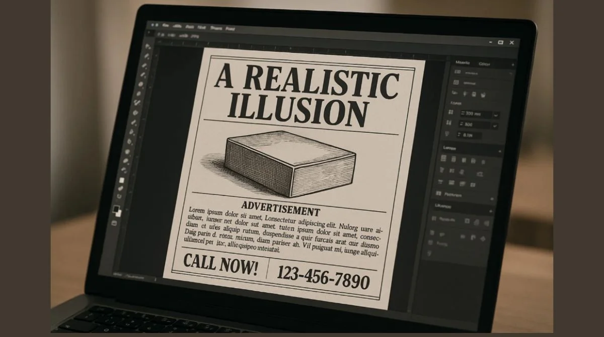 Effective local newspaper advertisement design