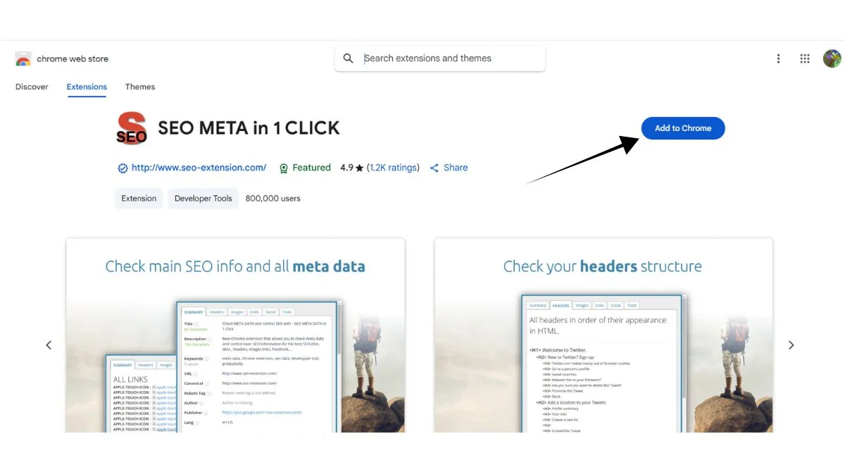 Add to Chrome Extension