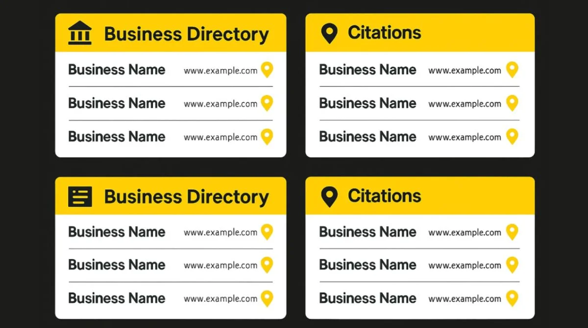 Citation building directory cards