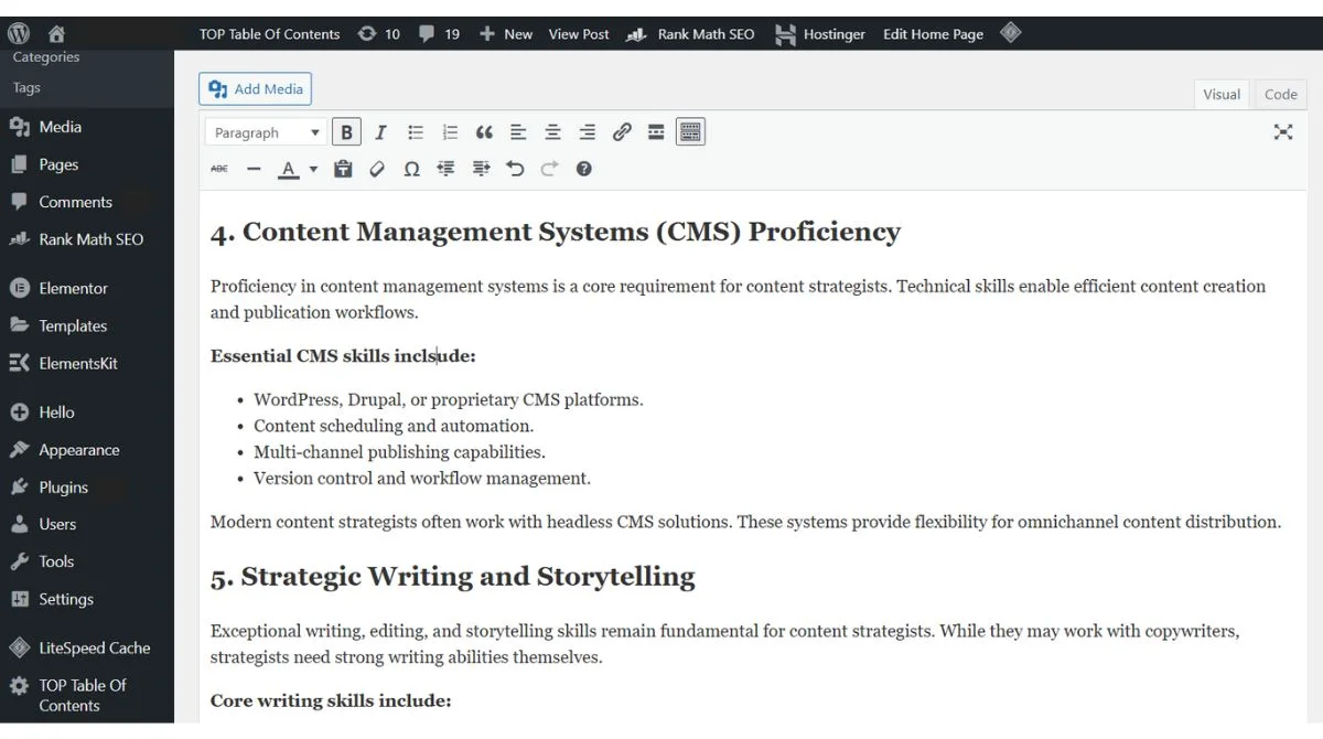 Content Management Systems