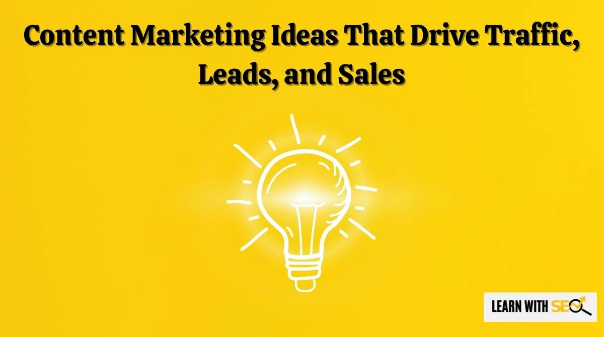 Content Marketing Ideas