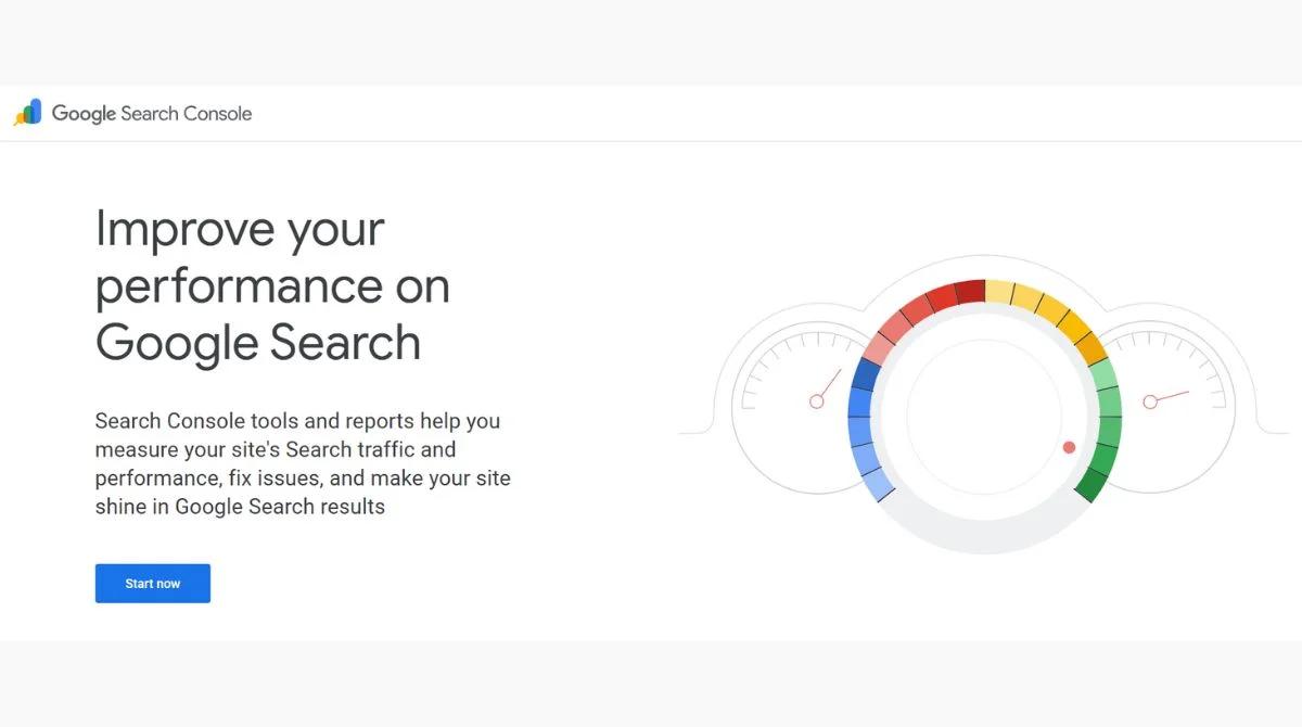 Google Search Console Dashboard