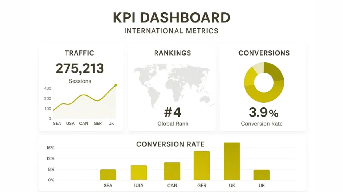 International SEO success metrics