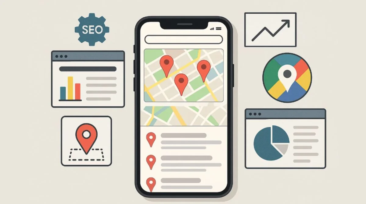 Mobile local search results