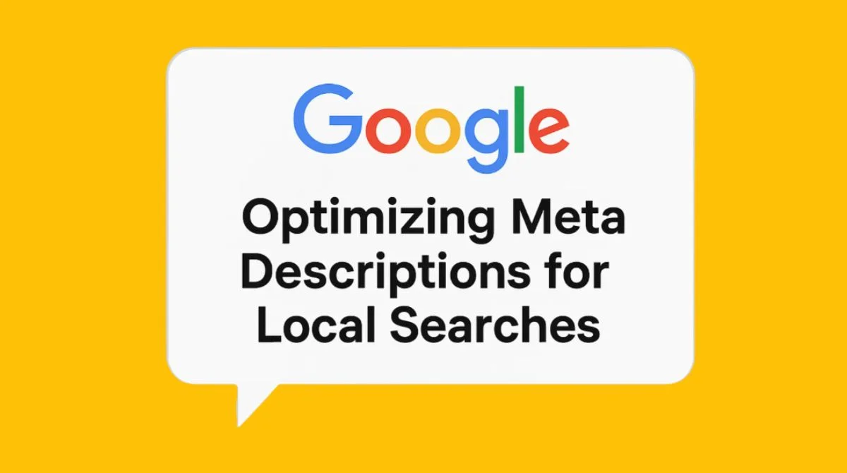 Optimizing Meta Descriptions for Local Searches