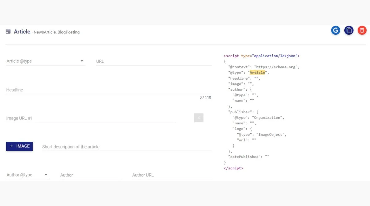 schema markup implementation