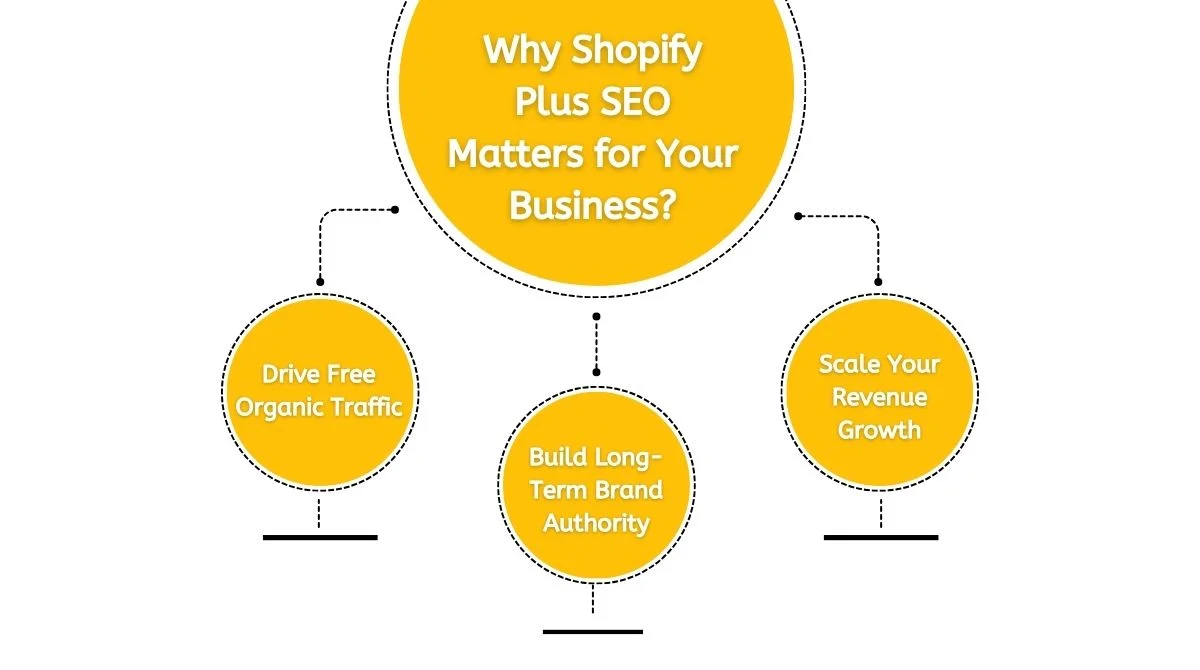 Shopify Plus SEO benefits diagram
