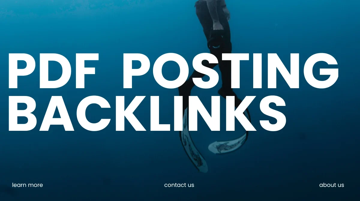 PDF Posting Backlinks