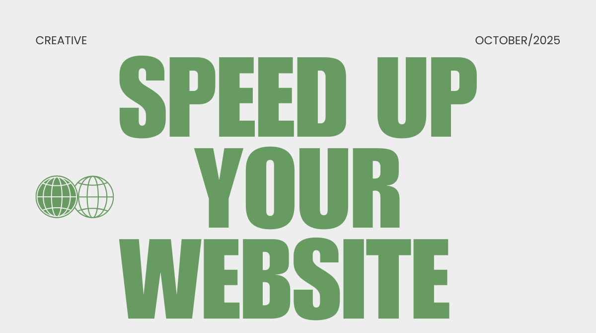 Speed Up Your Website